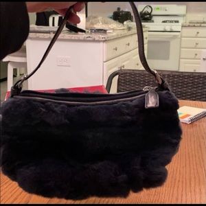 Rabbit Fur Purse